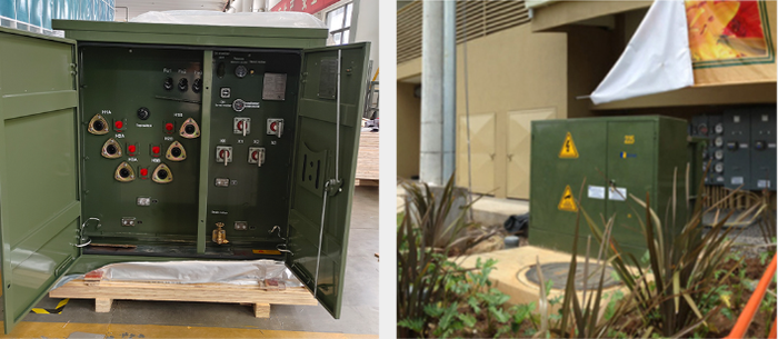 Oil filled pad mounted transformer Oil filled pad mounted transformer